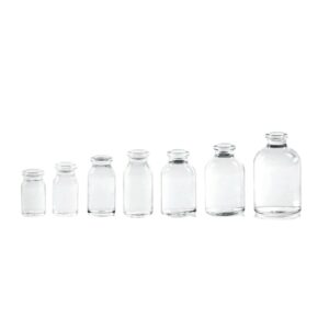 Clear Moulded Injection Vials for Antibiotics